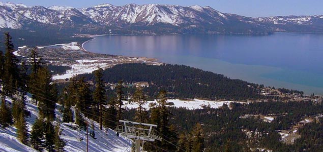 Ski resorts of Lake Tahoe